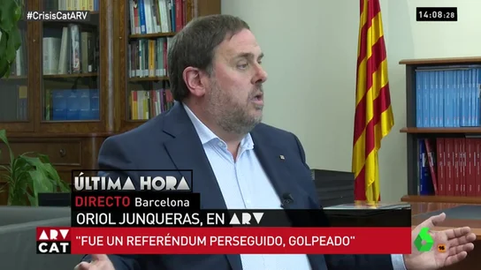 El vicepresidente de la Generalitat, Oriol Junqueras El vicepresidente de la Generalitat, Oriol Junqueras