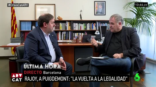 El vicepresidente de la Generalitat, Oriol Junqueras El vicepresidente de la Generalitat, Oriol Junqueras
