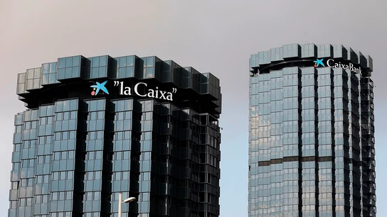 Sede de Caixabank en Barcelona antes de anunciar su traslado Sede de Caixabank en Barcelona