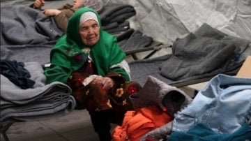 Anciana a la que un tribunal sueco ha concedido el asilo temporal