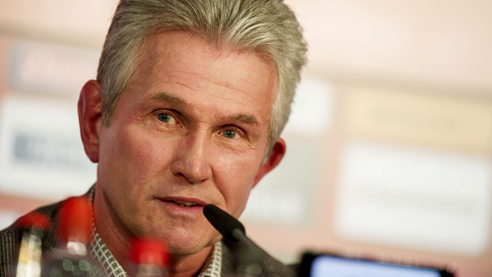 Jupp Heynckes, en una rueda de prensa en su anterior etapa en el Bayern (Archivo)