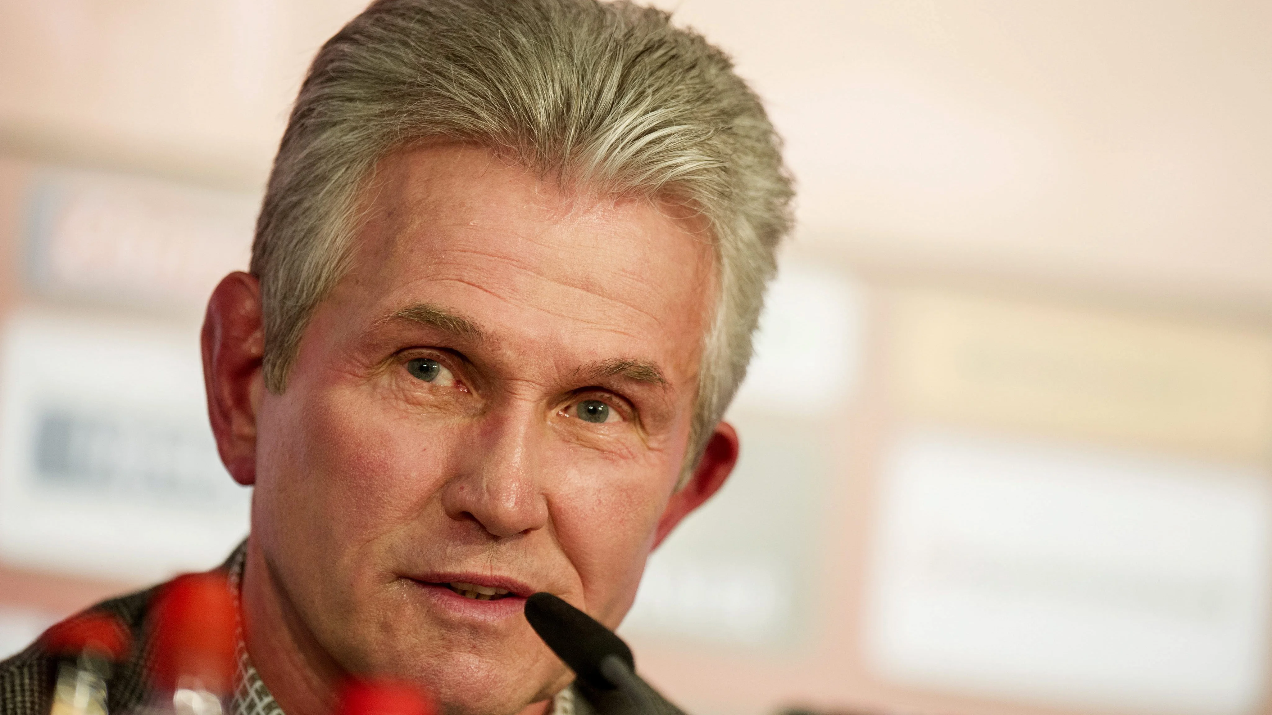 Jupp Heynckes, en una rueda de prensa en su anterior etapa en el Bayern (Archivo)