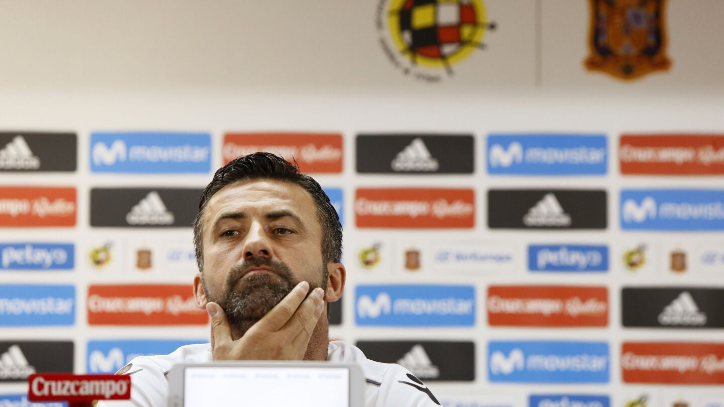 Panucci, durante la rueda de prensa