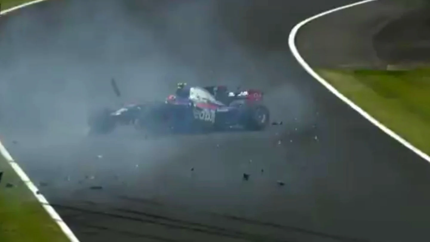 Accidente de Carlos Sainz Accidente de Carlos Sainz