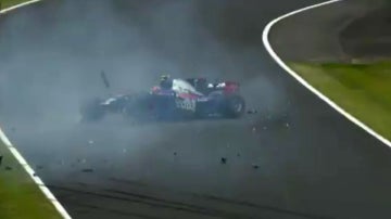 Accidente de Carlos Sainz