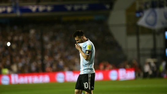 Messi, cabizbajo Messi, cabizbajo