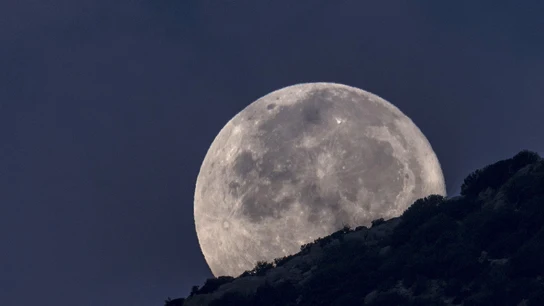 Luna llena en Mallorca (Archivo) Luna llena en Mallorca