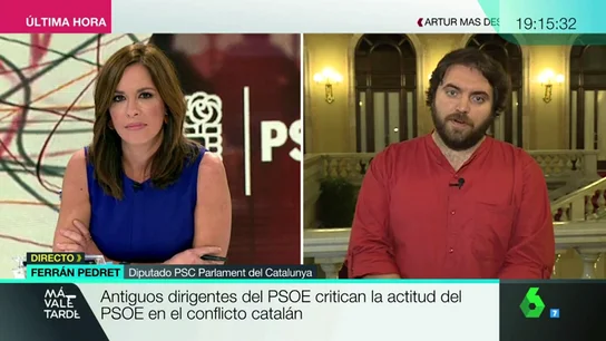 El diputado del PSC en el Parlament, Ferrán Pedret El diputado del PSC en el Parlament, Ferrán Pedret