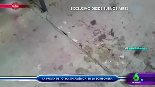 El impactante movimiento de los cimientos de La Bombonera El impactante movimiento de los cimientos de La Bombonera