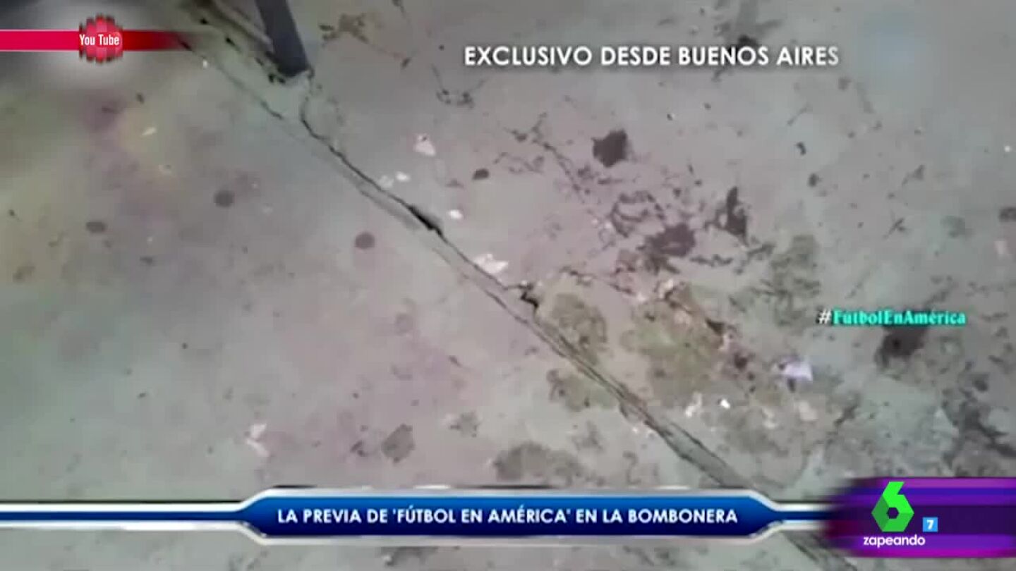 El impactante movimiento de los cimientos de La Bombonera 