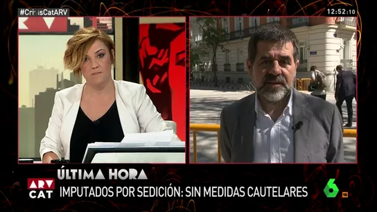El presidente de la ANC, Jordi Sánchez El presidente de la ANC, Jordi Sánchez