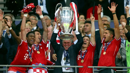 Heynckes levanta la Champions Heynckes levanta la Champions
