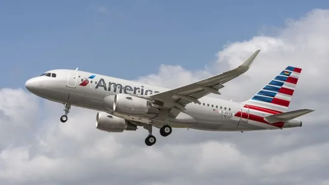 Un Airbus de American Airlines