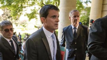 El exprimer ministro francés, Manuel Valls