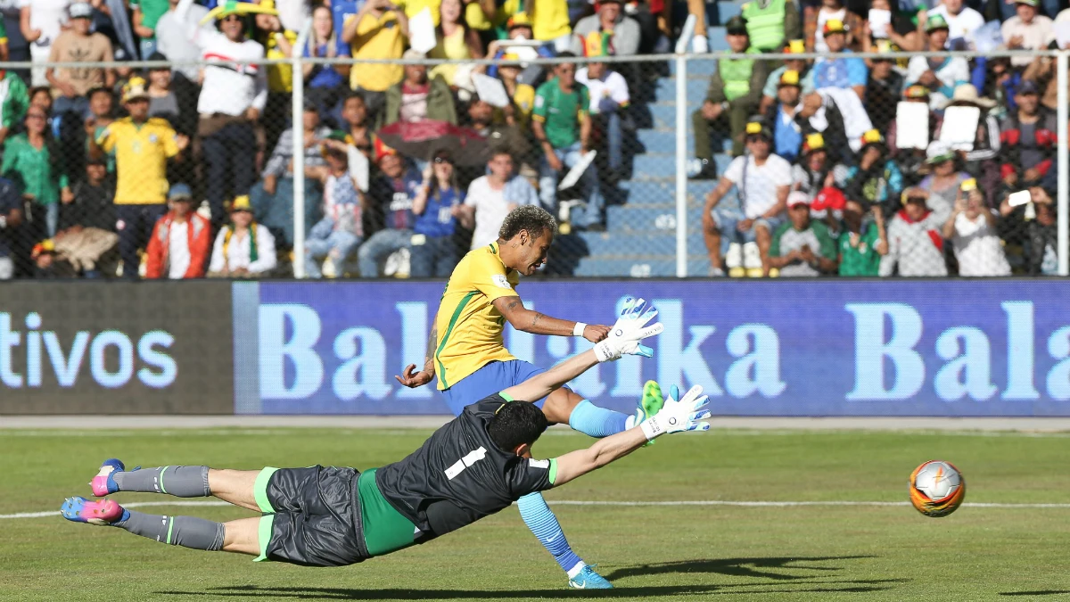 Neymar, ante Bolivia