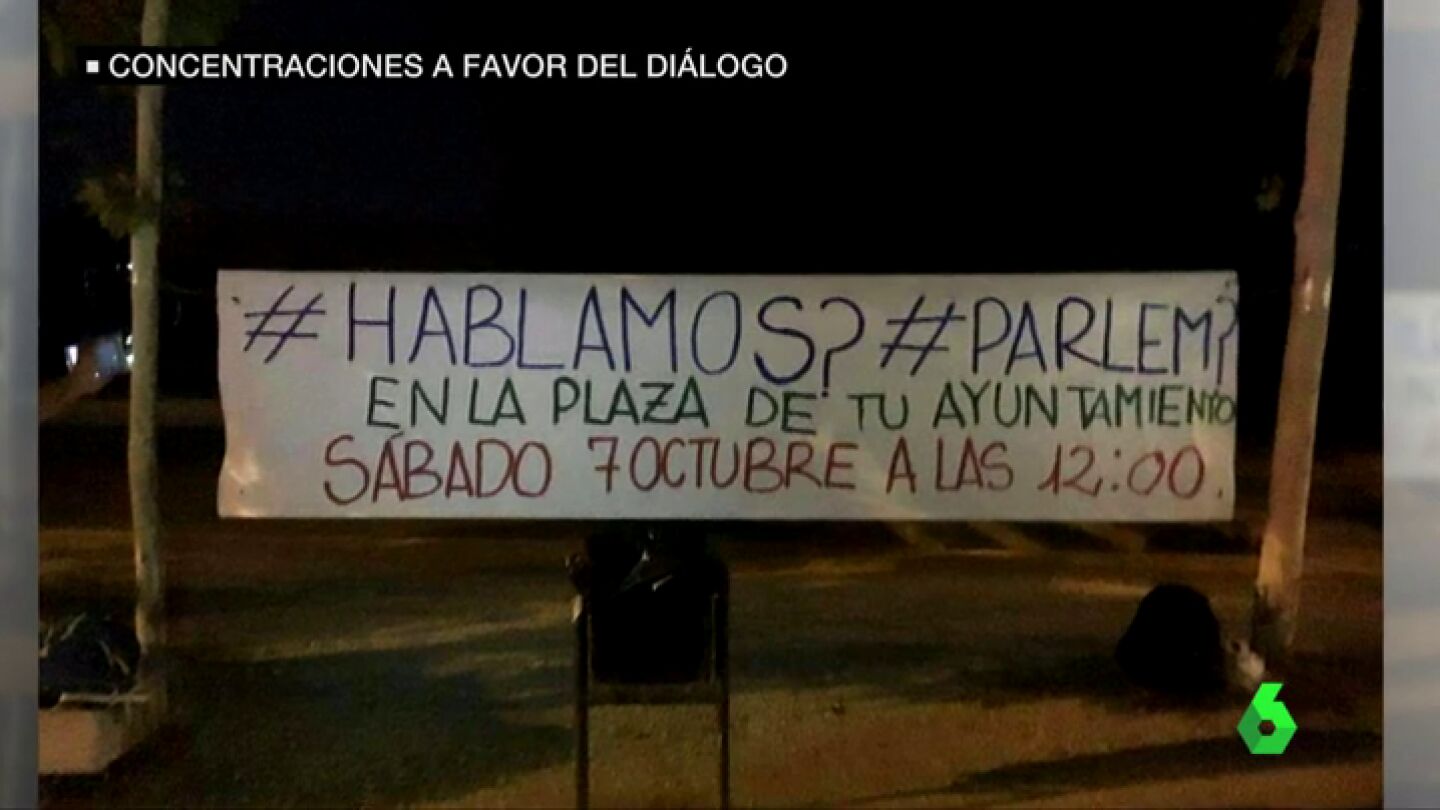 Concentraci&oacute;n convocada de forma espont&aacute;nea por los ciudadanos a trav&eacute;s de #Hablemos