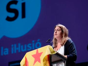 Marta Pascal, en un acto cuando era coordinadora general del PDeCAT Marta Pascal, en un acto cuando era coordinadora general del PDeCAT