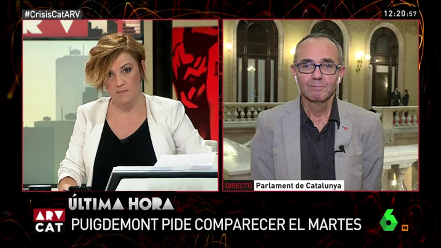 El portavoz de CSQP en el Parlament, Joan Coscubiela El portavoz de CSQP en el Parlament, Joan Coscubiela