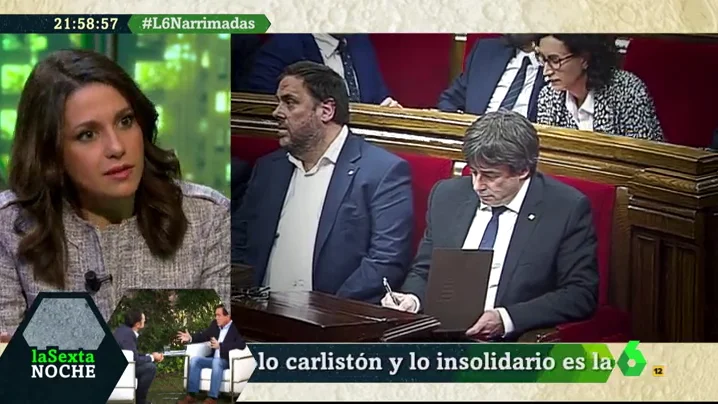 Inés Arrimadas, presidenta de Ciudadanos Cataluña