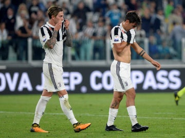 Dybala se lamenta de los tres puntos perdidos por la Juventus Dybala se lamenta de los tres puntos perdidos por la Juventus