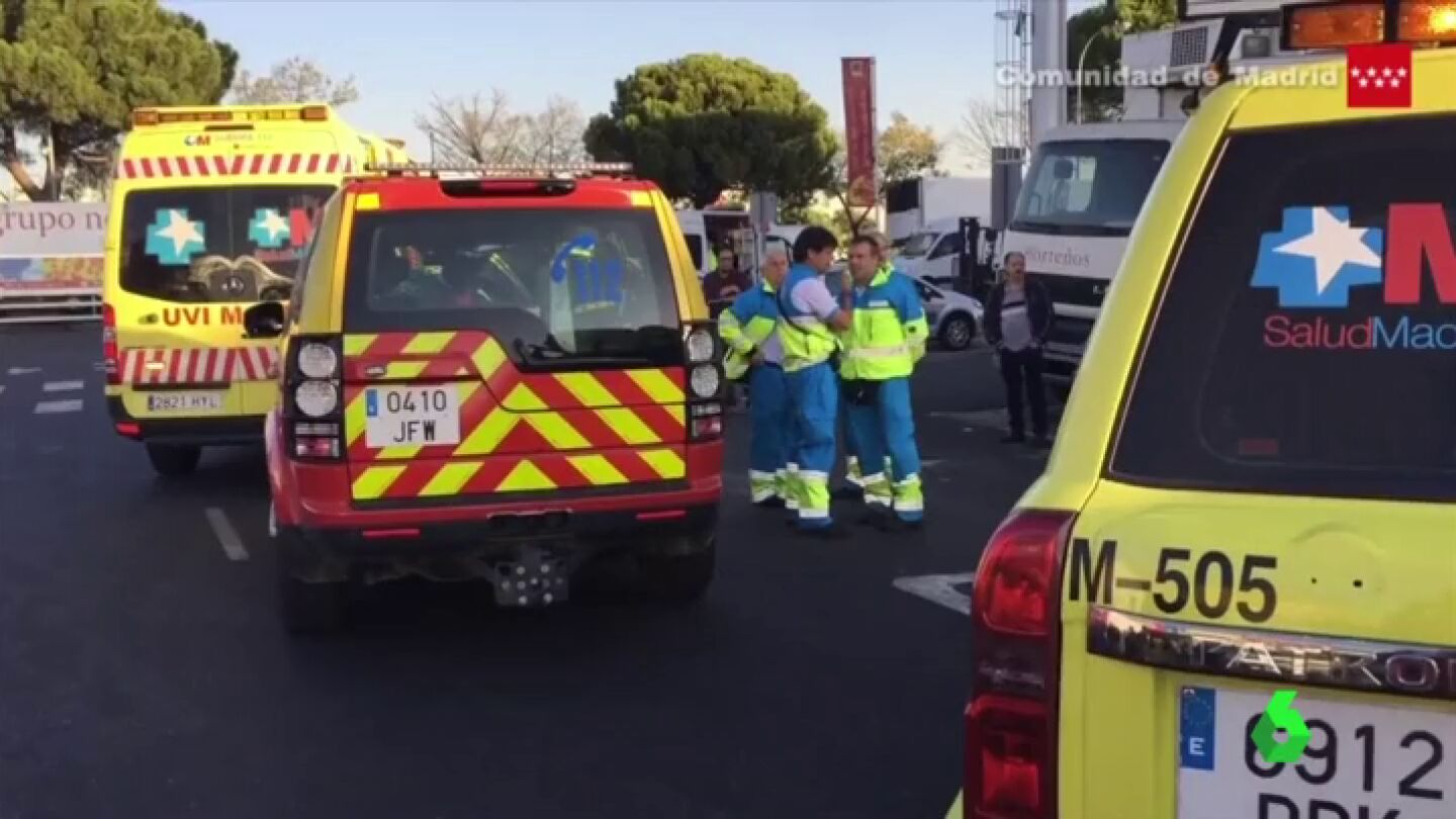Un hombre muere en Mercamadrid tras quedar atrapado en el elevador de su cami&oacute;n