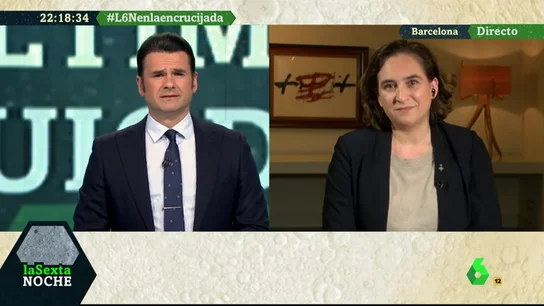 La alcaldesa de Barcelona, Ada Colau La alcaldesa de Barcelona, Ada Colau