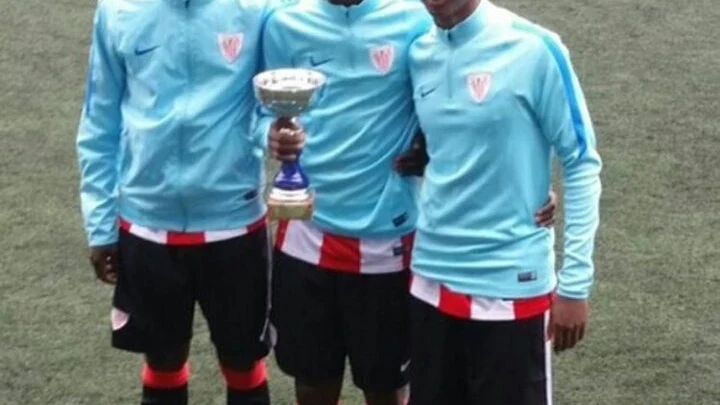 Tres canteranos del Athletic Tres canteranos del Athletic