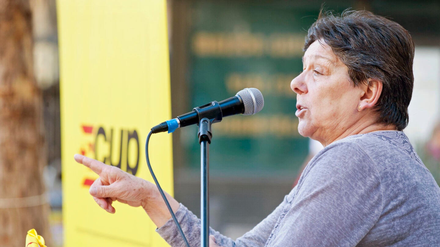 La diputada de la CUP en el Parlament de Catalunya Gabriela Serra