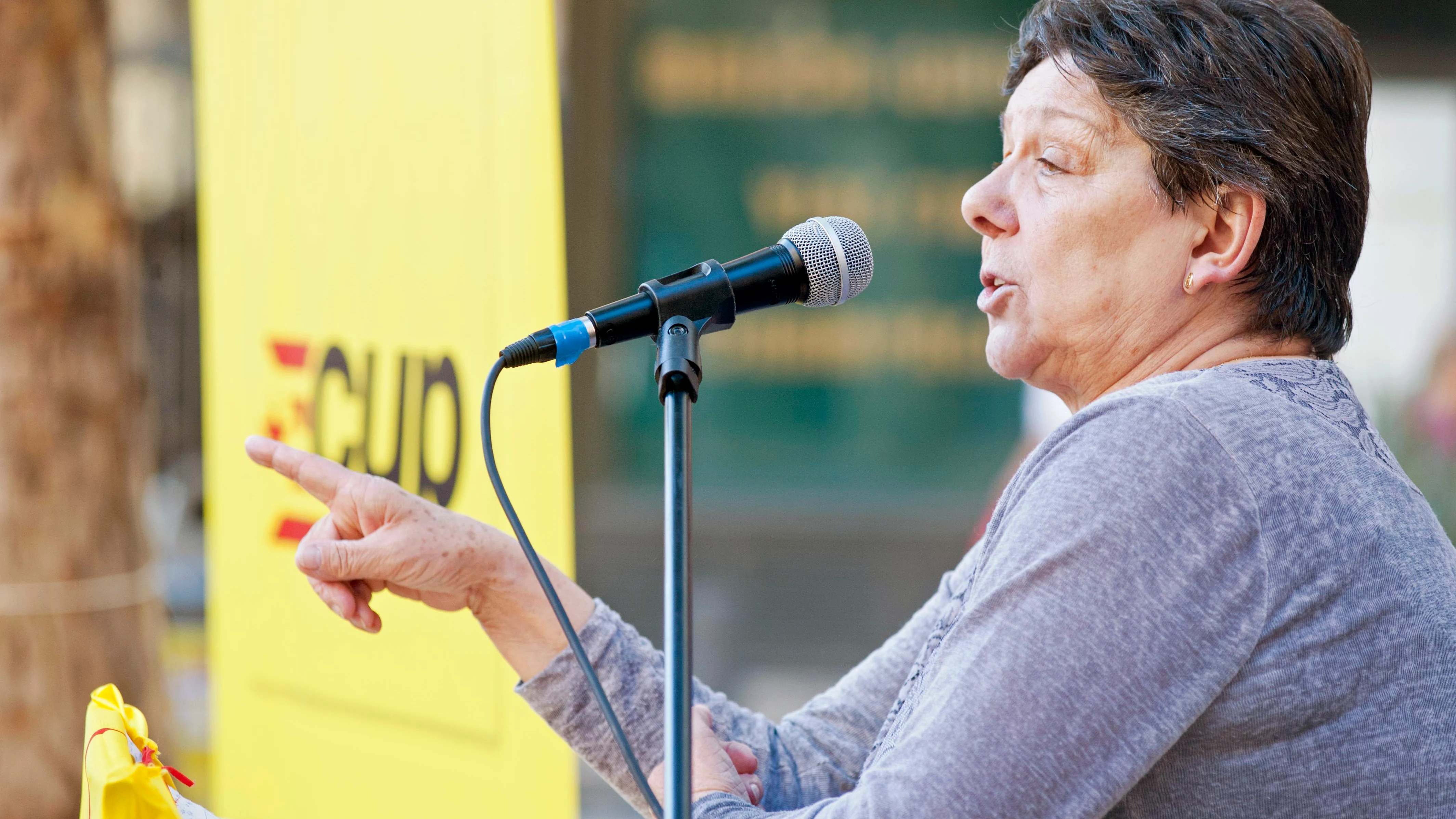 La diputada de la CUP en el Parlament de Catalunya Gabriela Serra