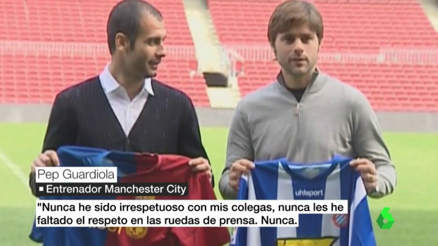 Guardiola vs Pochettino: un duelo que empieza con los Barcelona - Espanyol
