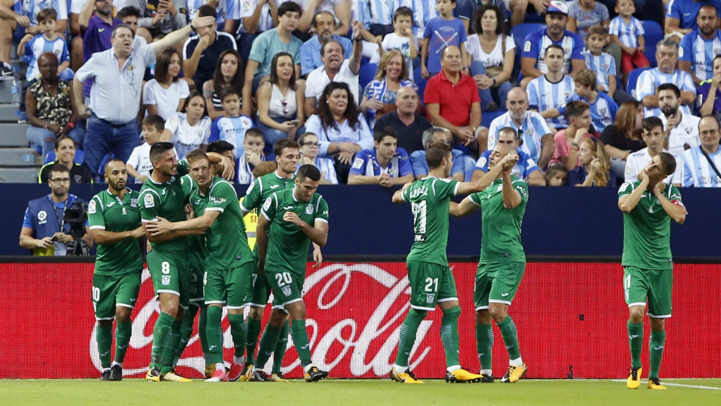 El Leganés celebra un gol El Leganés celebra un gol