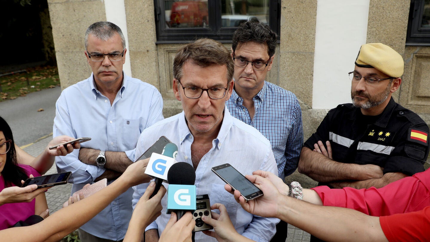 El presidente de la Xunta de Galicia, Alberto N&uacute;&ntilde;ez Feij&oacute;o