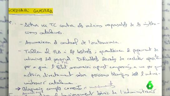 El manuscrito encontrado en el despacho de Llu&iacute;s Salvad&oacute;