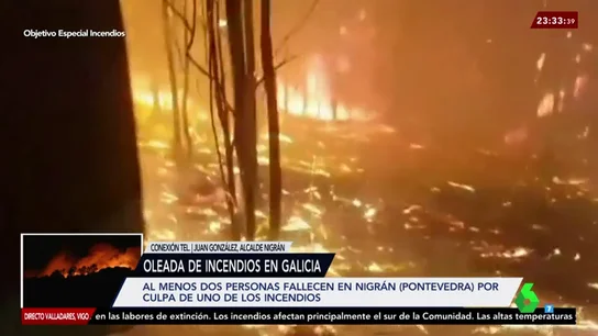 Siguen en alerta 2 a causa de los incendios Siguen en alerta 2 a causa de los incendios