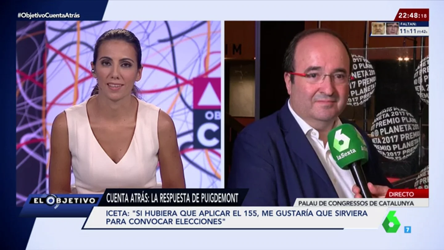 Miquel Iceta, líder del PSC Miquel Iceta, líder del PSC