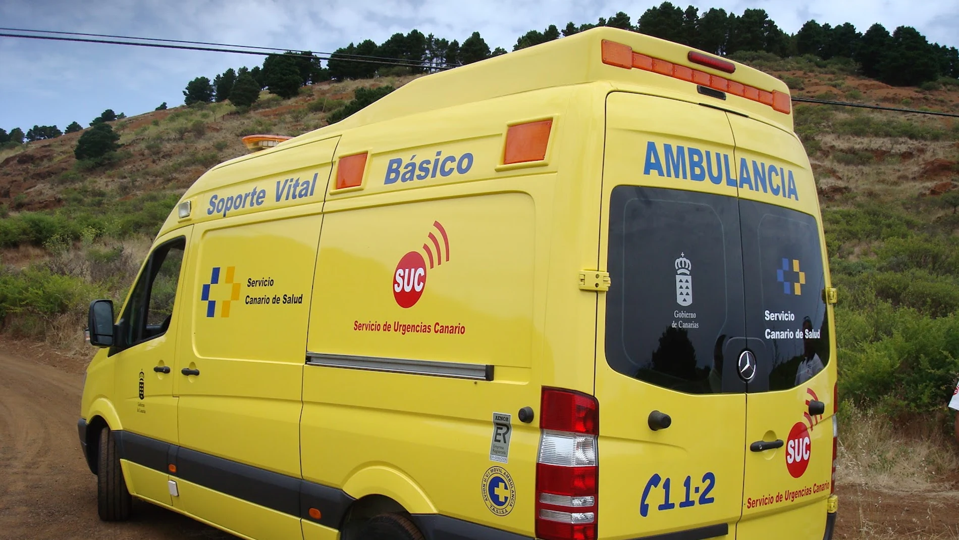 Ambulancia de Soporte Vital Básico en Tenerife