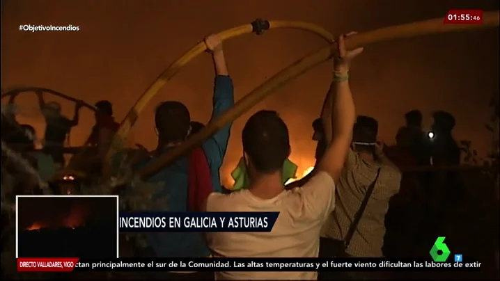 Cadena humana en Vigo