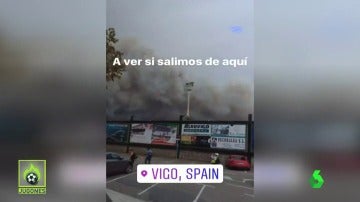 La odisea del Guijuelo para volver de Galicia por los incendios