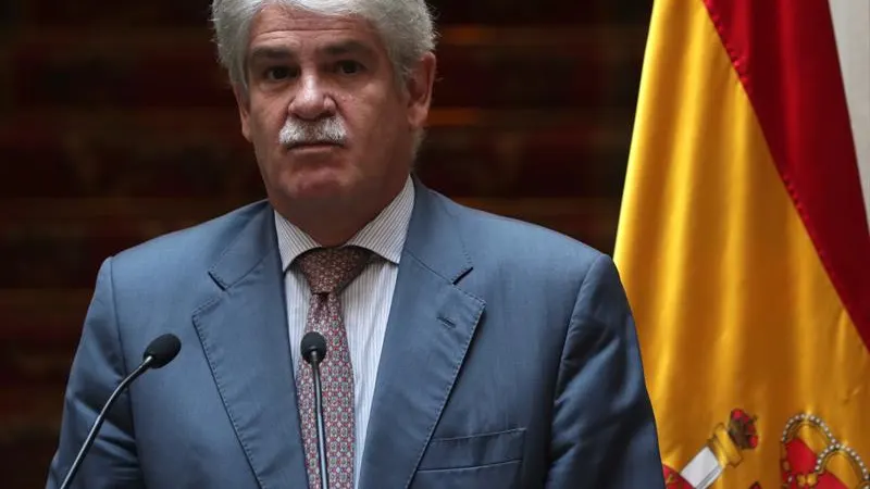 El Ministro de Exteriores español Alfonso Dastis