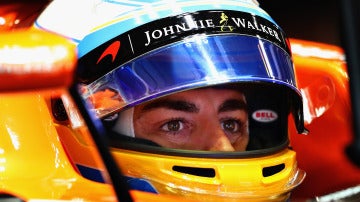 Fernando Alonso, en el GP de Japón