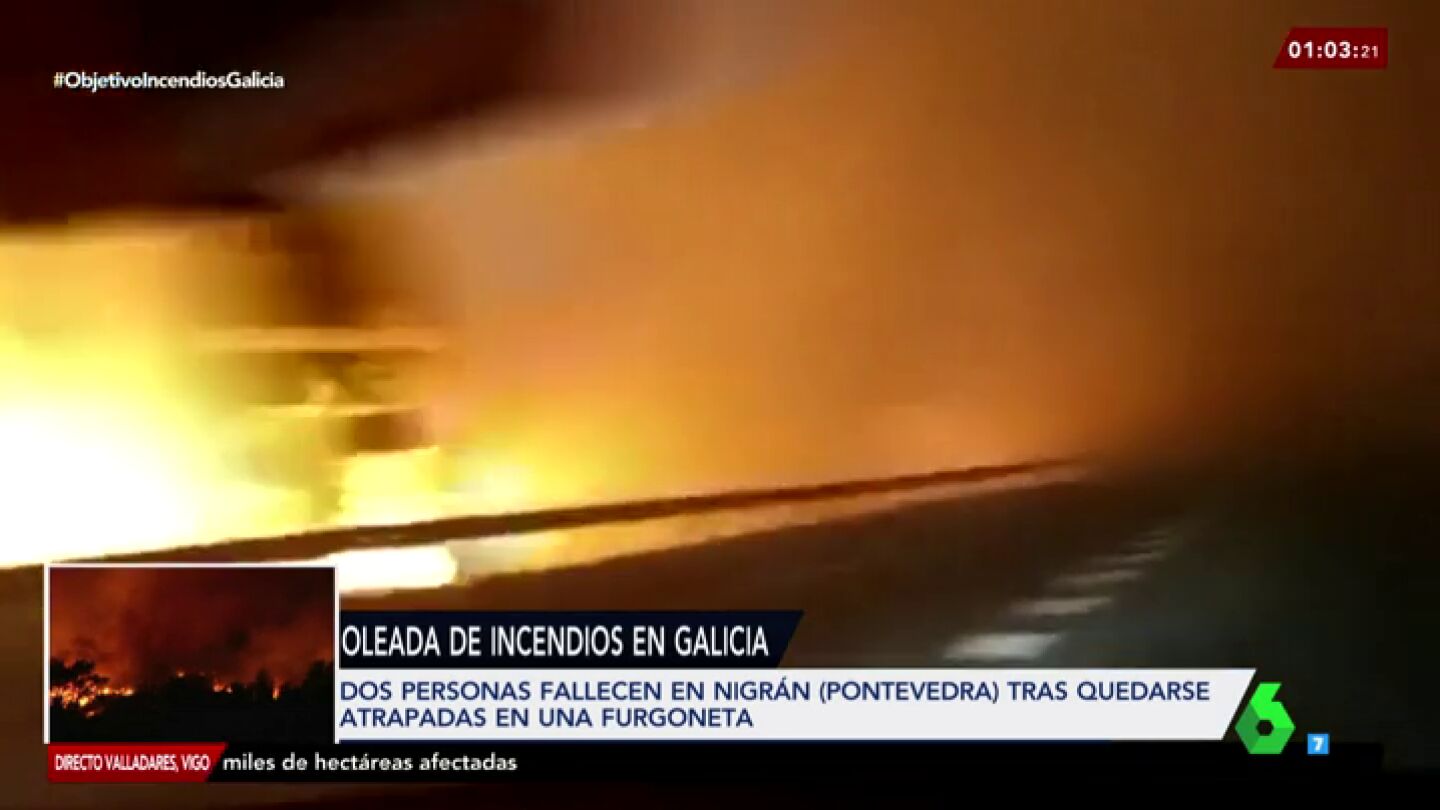 Incendios en Galicia