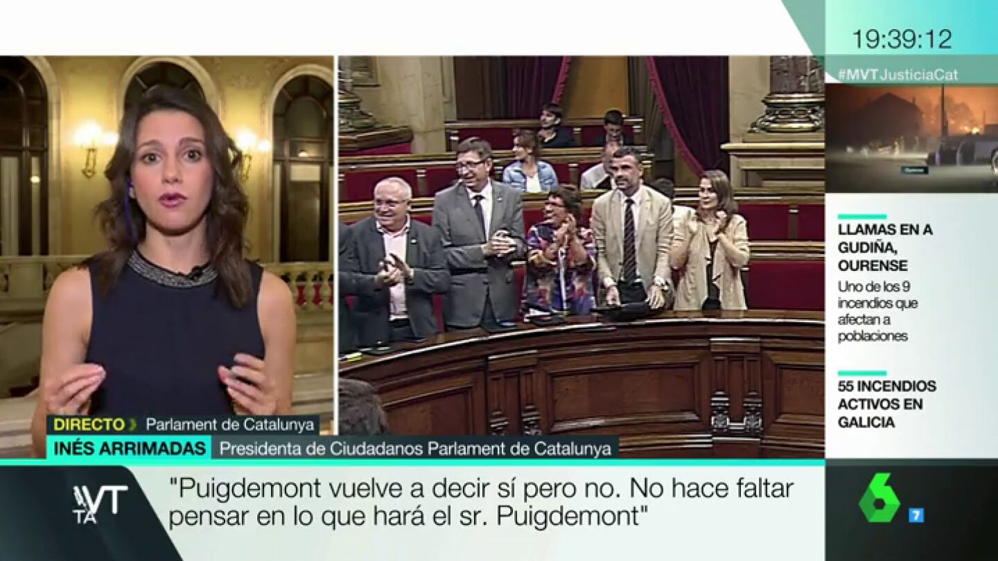 In&eacute;s Arrimadas, en M&aacute;s Vale Tarde