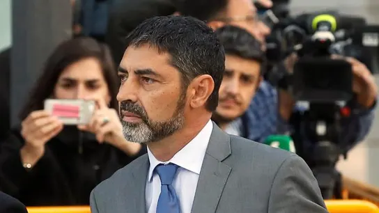 Josep Lluís Trapero a su llegada a la Audiencia Nacional Josep Lluís Trapero a su llegada a la Audiencia Nacional