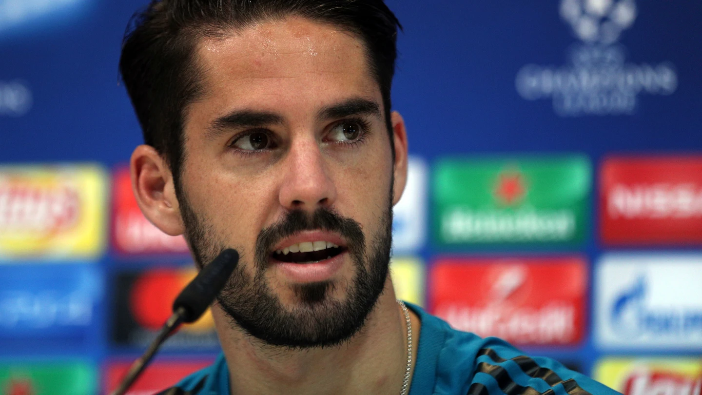 Isco, en rueda de prensa Isco, en rueda de prensa