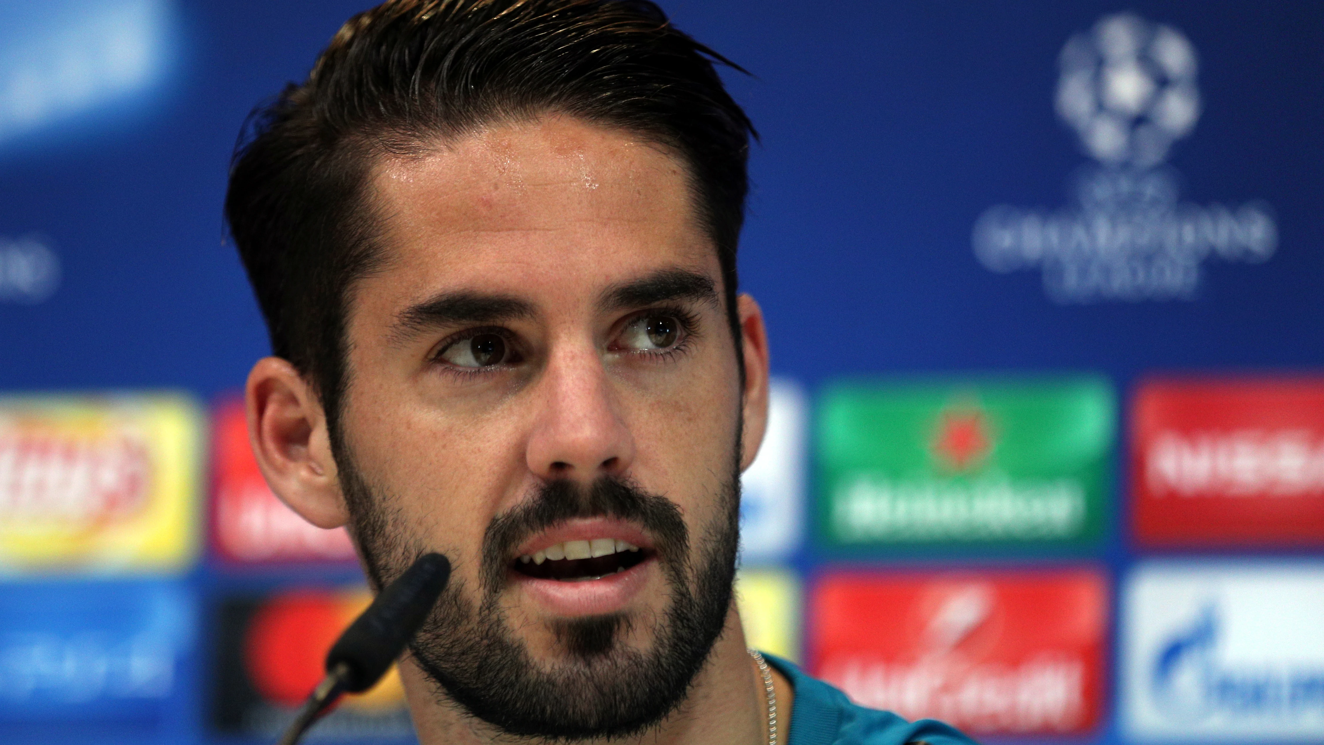 Isco, en rueda de prensa Isco, en rueda de prensa