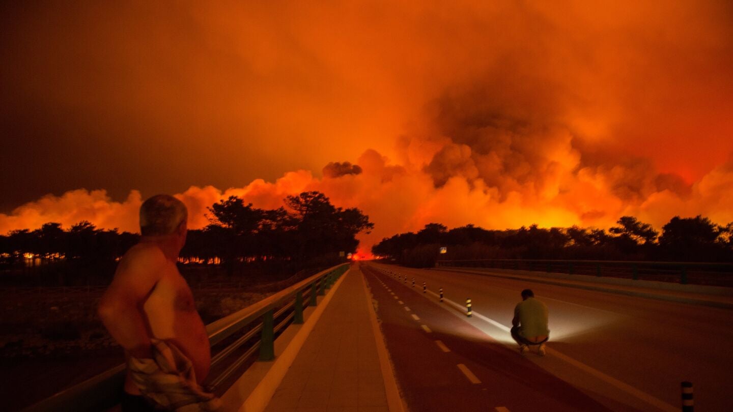 Incendio en Portugal