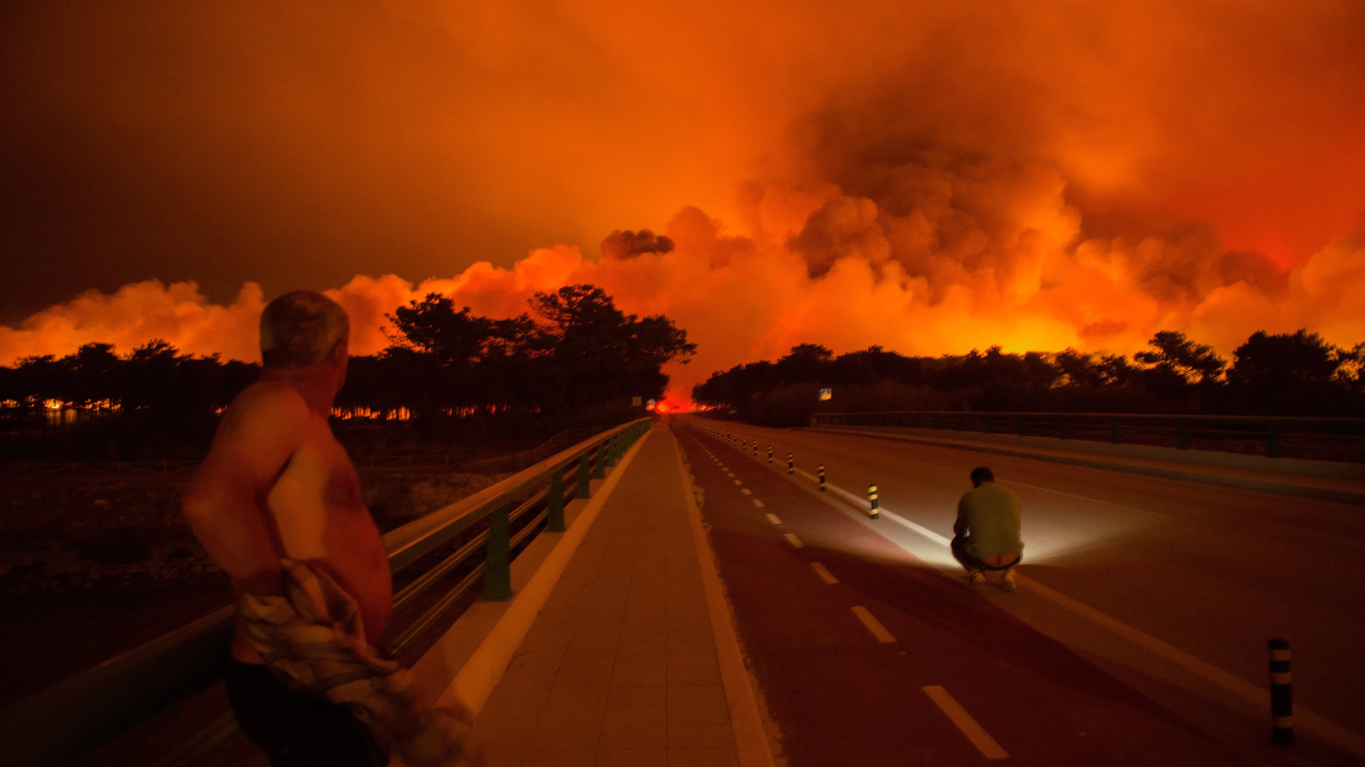 Incendio en Portugal