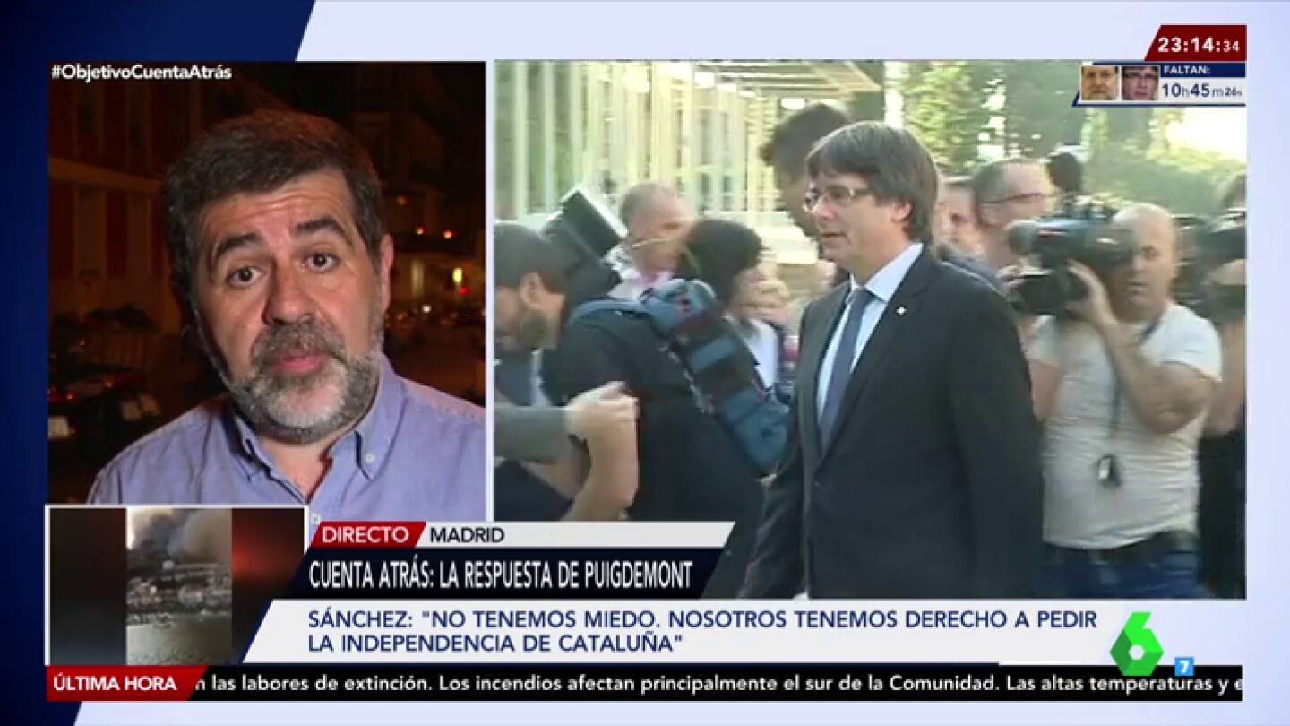 Jordi S&aacute;nchez, presidente de la Asamblea Nacional Catalana