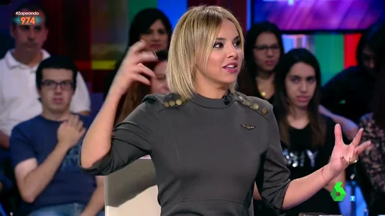 Chenoa en Zapeando Chenoa gesto