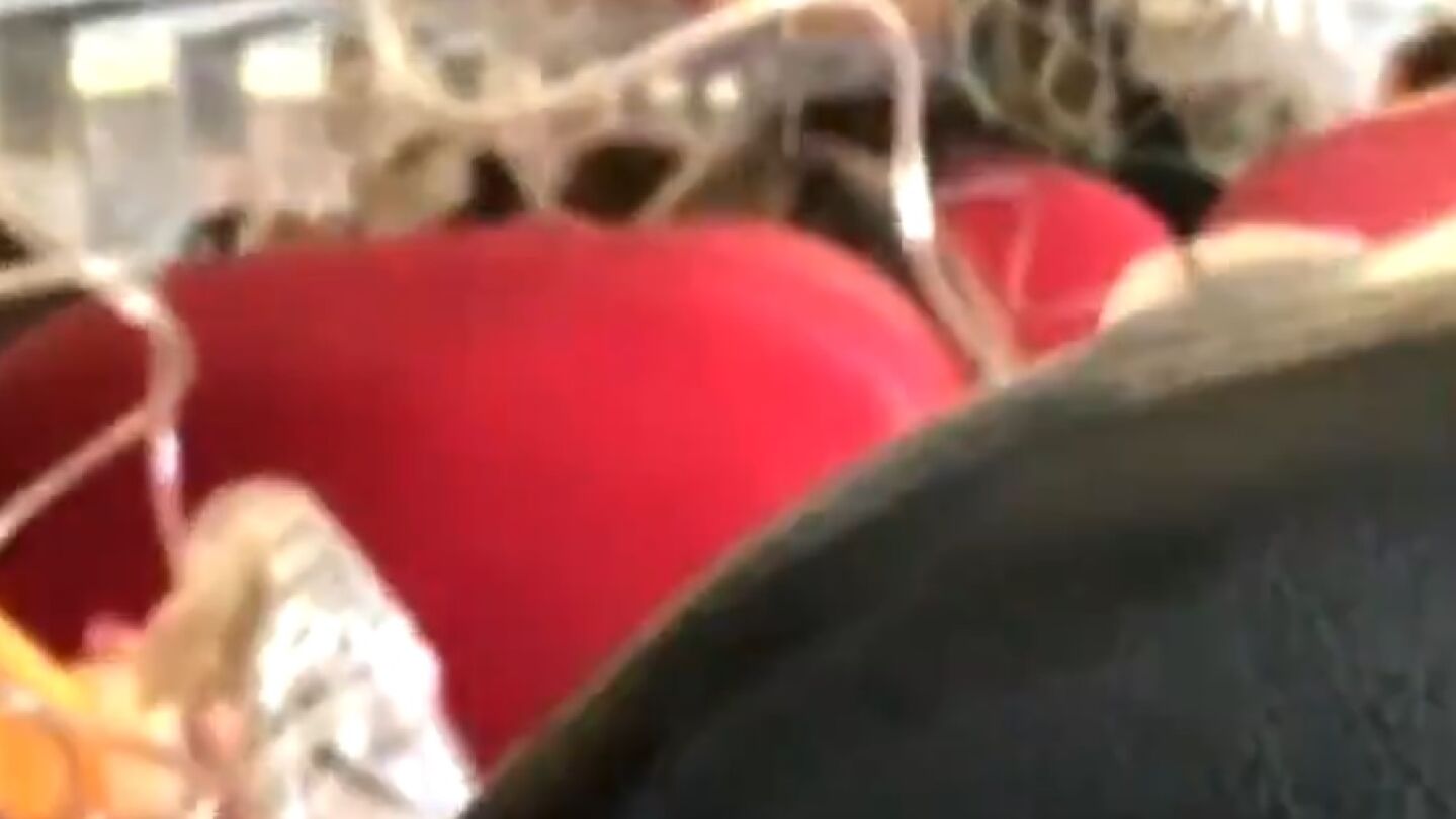 Momentos de p&aacute;nico en pleno vuelo 